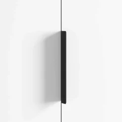 vidaXL Handvat 725 st Zwart 120 x 39.6 x 17 mm Aluminium