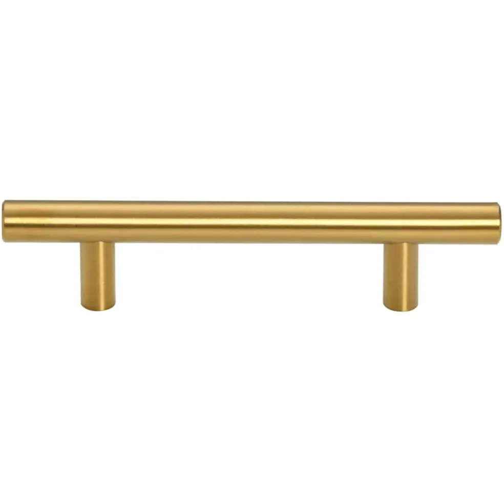vidaXL Handvatten 10 st hartafstand 64 mm totale lengte 100 mm goud