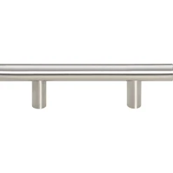 vidaXL Handvatten 10 st hartafstand 64 mm totale lengte 100 mm zilver
