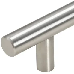 vidaXL Handvatten 10 st hartafstand 64 mm totale lengte 100 mm zilver