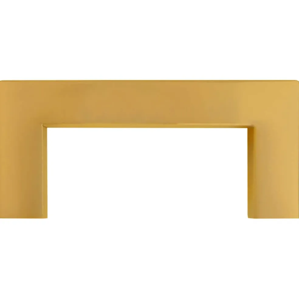 vidaXL Handvatten 10 st 64 mm roestvrij staal goudkleurig