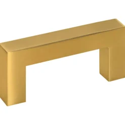vidaXL Handvatten 10 st 64 mm roestvrij staal goudkleurig