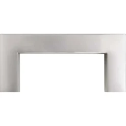 vidaXL Handvatten 10 st 64 mm roestvrij staal zilverkleurig