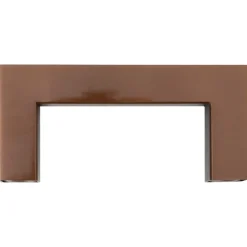 vidaXL Handvatten 10 st 64 mm roestvrij staal bronskleurig