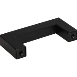 vidaXL Handvatten 10 st 64 mm roestvrij staal zwart
