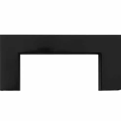 vidaXL Handvatten 10 st 64 mm roestvrij staal zwart