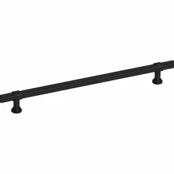vidaXL Handvatten 5 st 192 mm roestvrij staal zwart