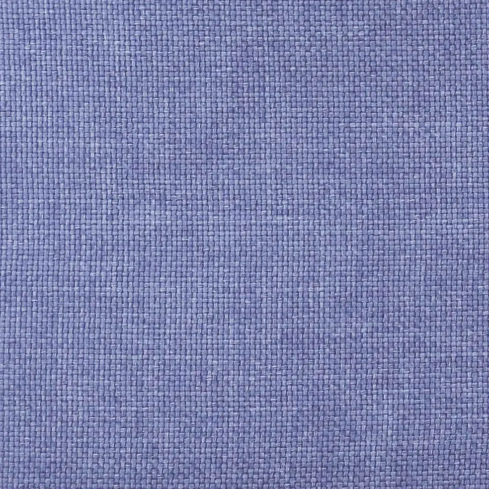 vidaXL Hangend hoofdbord Jeans Blauw Stof