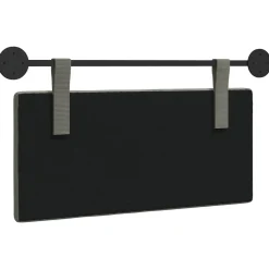 vidaXL Hangend hoofdbord Katoen Stof
