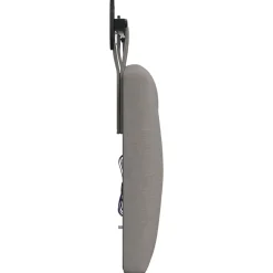 vidaXL Hangend hoofdbord Taupe Stof