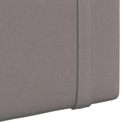 vidaXL Hangend hoofdbord Taupe Stof