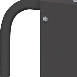 vidaXL Hangend Hooi Feeder Zwart 61 x 33 x 66 cm 5 kg