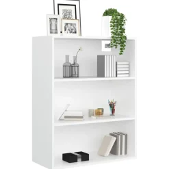 vidaXL Hangkast 69,5x32,5x90 cm wit