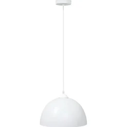 vidaXL Hanglampen 2 st In hoogte verstelbaar E27 30 cm metaal wit