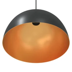vidaXL Hanglampen 2 st In hoogte verstelbaar E27 30 cm metaal zwart