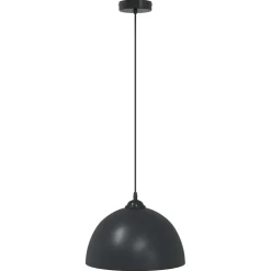 vidaXL Hanglampen 2 st In hoogte verstelbaar E27 30 cm metaal zwart