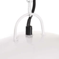 vidaXL Hanglamp industrieel vintage rond 25 W E27 41 cm wit