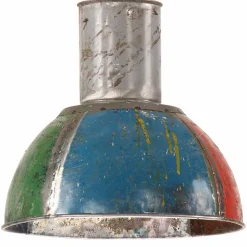 vidaXL Hanglamp industrieel rond 25 W E27 28,5 cm meerkleurig