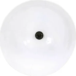 vidaXL Hanglamp rond 25 W E27 48 cm wit