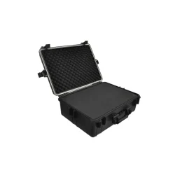 vidaXL Hardcase transportkoffer met schuimvulling zwart