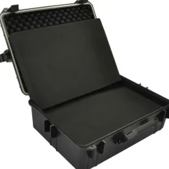 vidaXL Hardcase transportkoffer met schuimvulling zwart