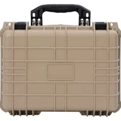 vidaXL Harde bagagekoffer met opslag Zand 40,5 x 33 x 17,5 cm