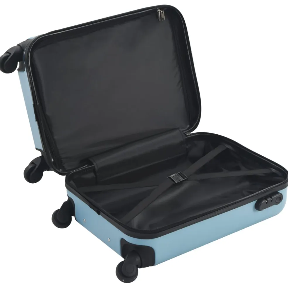 vidaXL Harde koffer ABS blauw