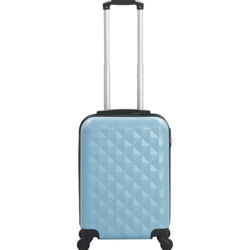 vidaXL Harde koffer ABS blauw
