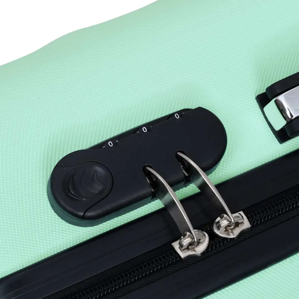 vidaXL Harde koffer ABS mintkleurig