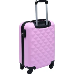vidaXL Harde koffer ABS roze