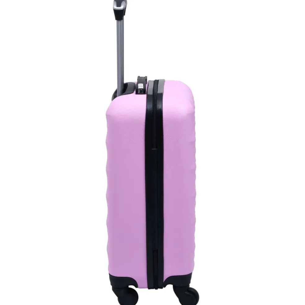 vidaXL Harde koffer ABS roze