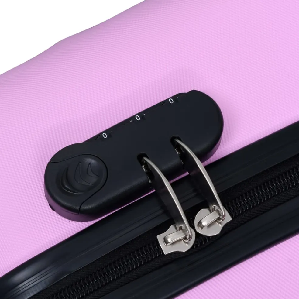 vidaXL Harde koffer ABS roze