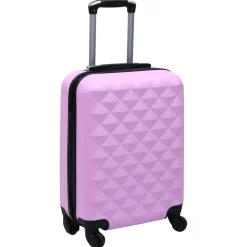 vidaXL Harde koffer ABS roze