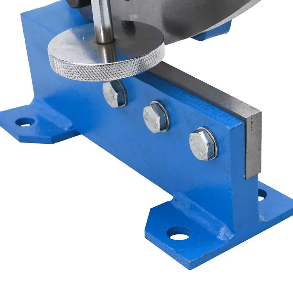 vidaXL Hefboomschaar 125 mm blauw