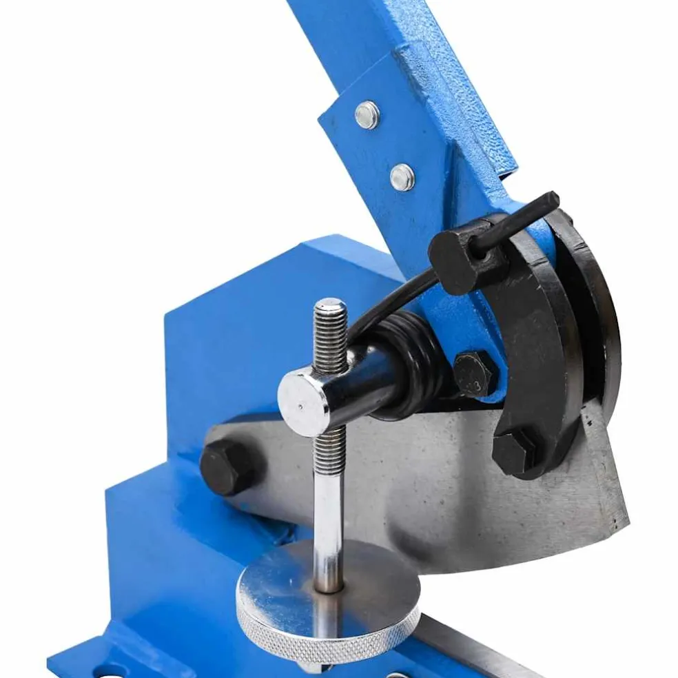 vidaXL Hefboomschaar 125 mm blauw