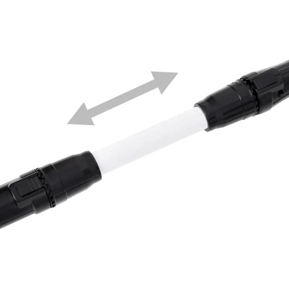 vidaXL Heggenschaar elektrisch telescopisch 41 cm 550 W