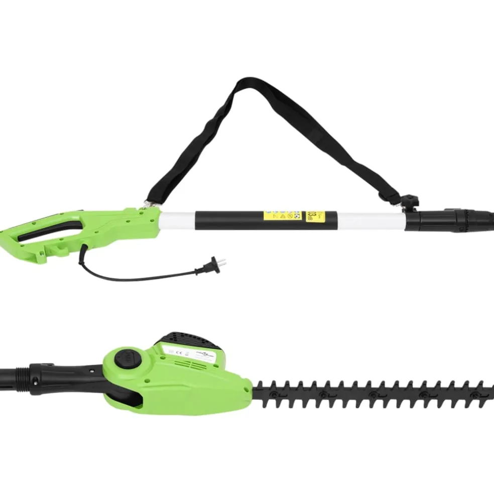 vidaXL Heggenschaar elektrisch telescopisch 41 cm 550 W