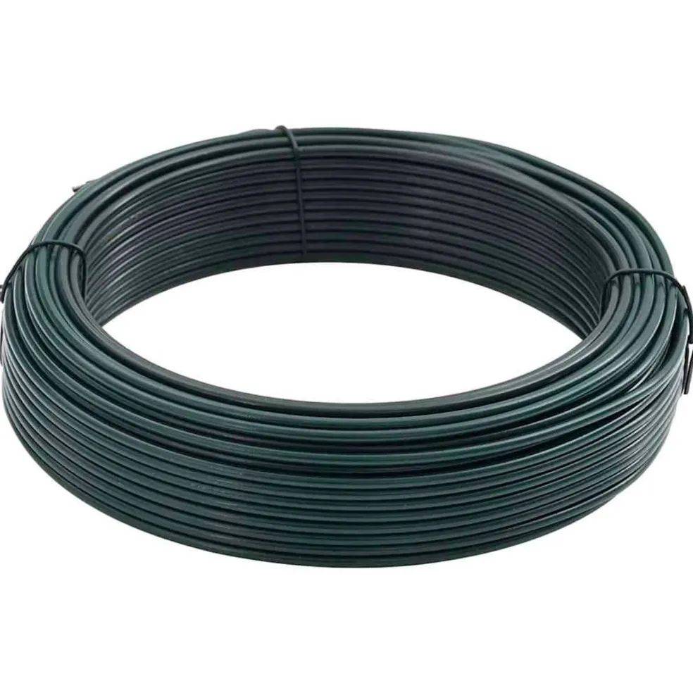 vidaXL Hek binddraad Groen 25 m PVC