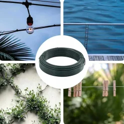 vidaXL Hek binddraad Groen 25 m PVC
