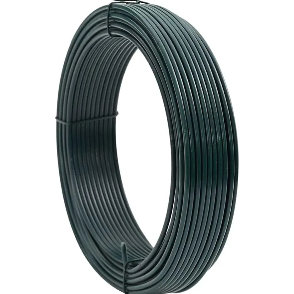 vidaXL Hek binddraad Groen 25 m PVC