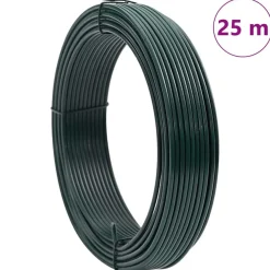 vidaXL Hek binddraad Groen 25 m PVC