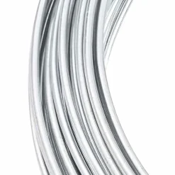 vidaXL Hek binddraad Zilver 80 m Warm verzinkte draad