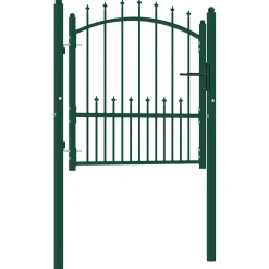 vidaXL Hekpoort EMMEN met stalen pinnen 104x97 cm groen