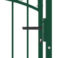vidaXL Hekpoort EMMEN met stalen pinnen 104x97 cm groen