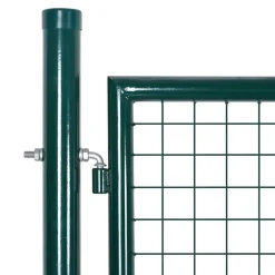 vidaXL Hekpoort staal 300x100 cm groen