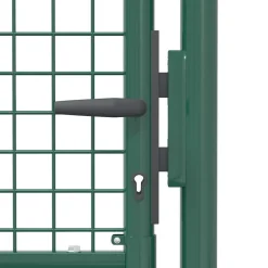 vidaXL Hekpoort staal 100x75 cm groen