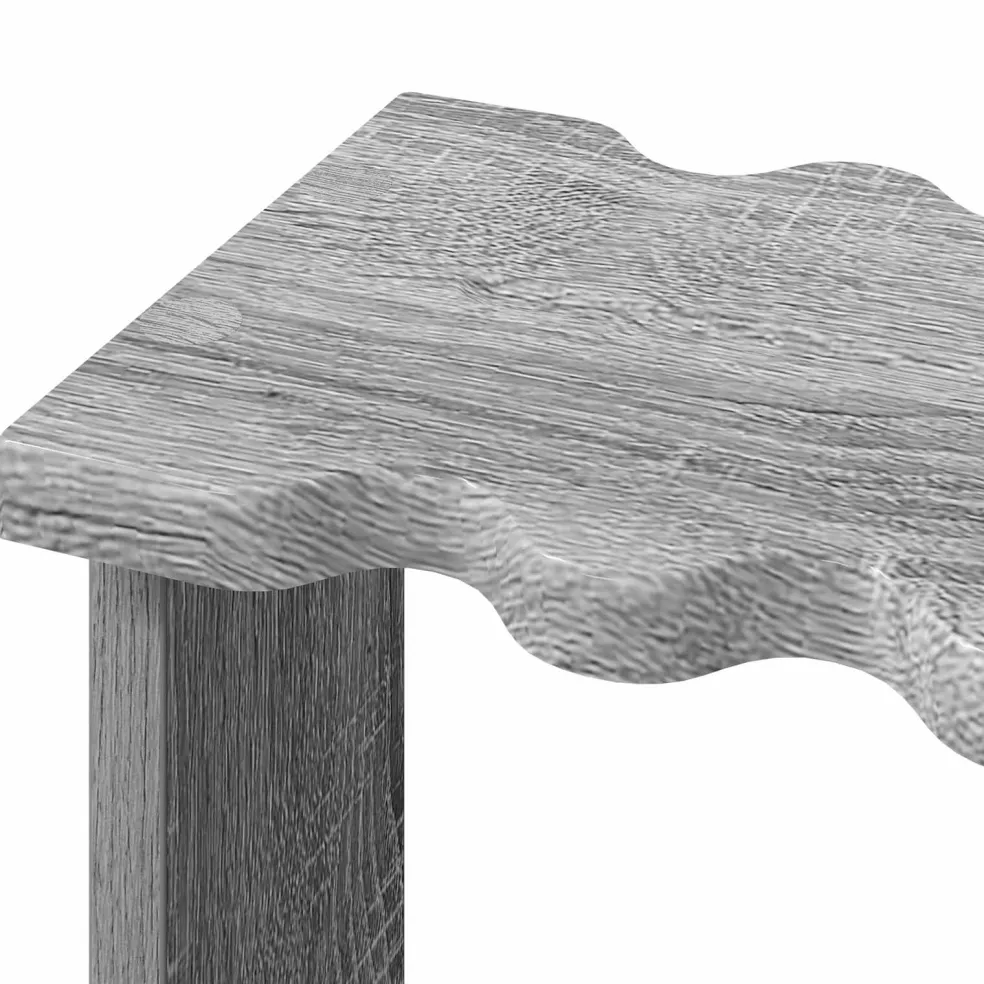 vidaXL Hengelhouder Bewerkt hout 42 x 43 x 60 cm Grijs Sonoma