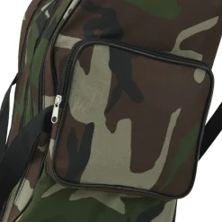 vidaXL Hengeltas 150 cm camouflage oxford stof groen
