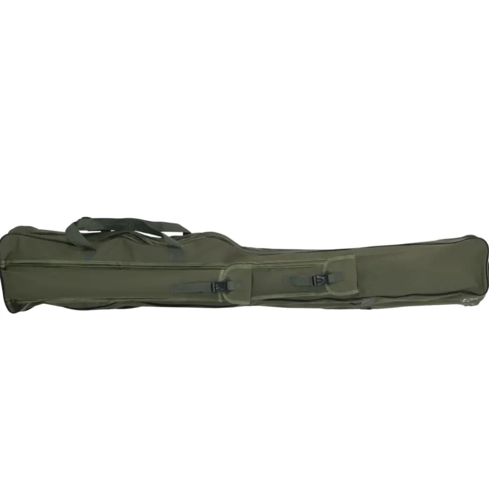 vidaXL Hengeltas 150 cm oxford stof donkergroen