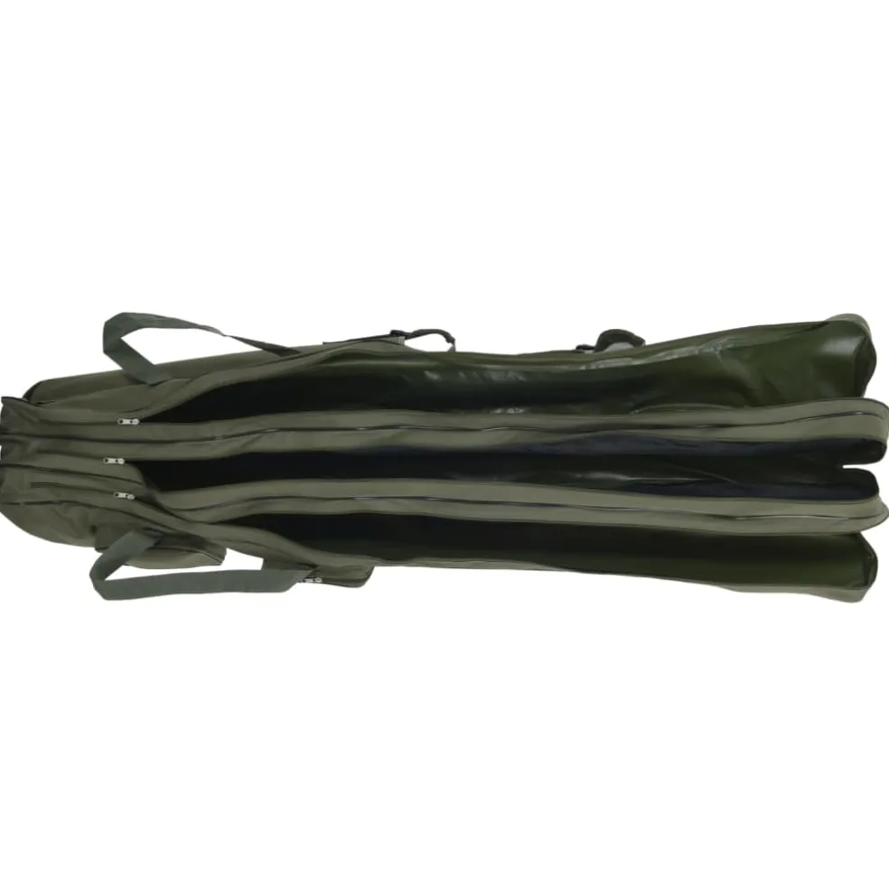 vidaXL Hengeltas 150 cm oxford stof donkergroen